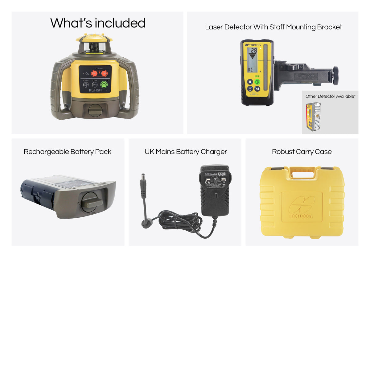 Topcon RL-H5A mm/inch Rotary Base Unit