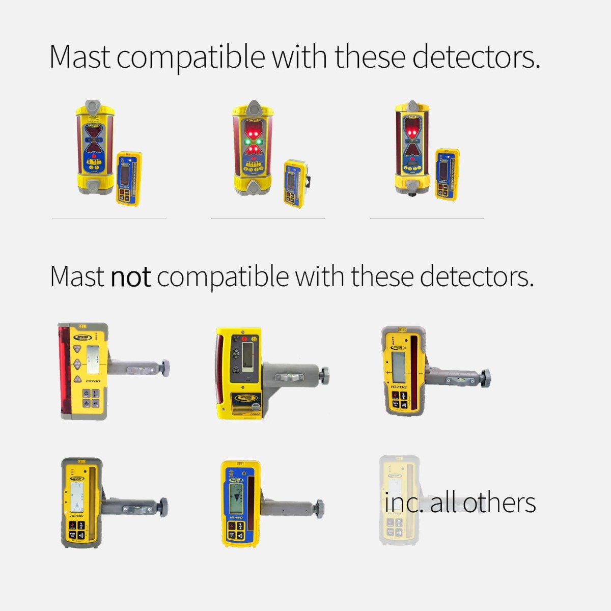 Spectra DM-20 Bulldozer Mast - Outlet